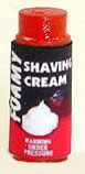 Dollhouse Miniature Foamy Shaving Cream - Can
